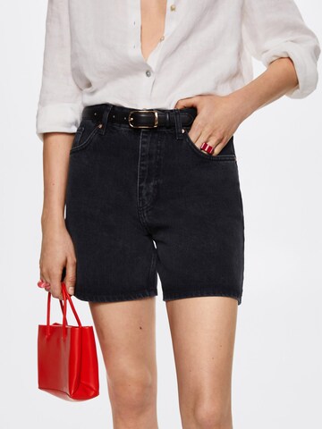 MANGO Regular Shorts 'ZAIDA' in Blau