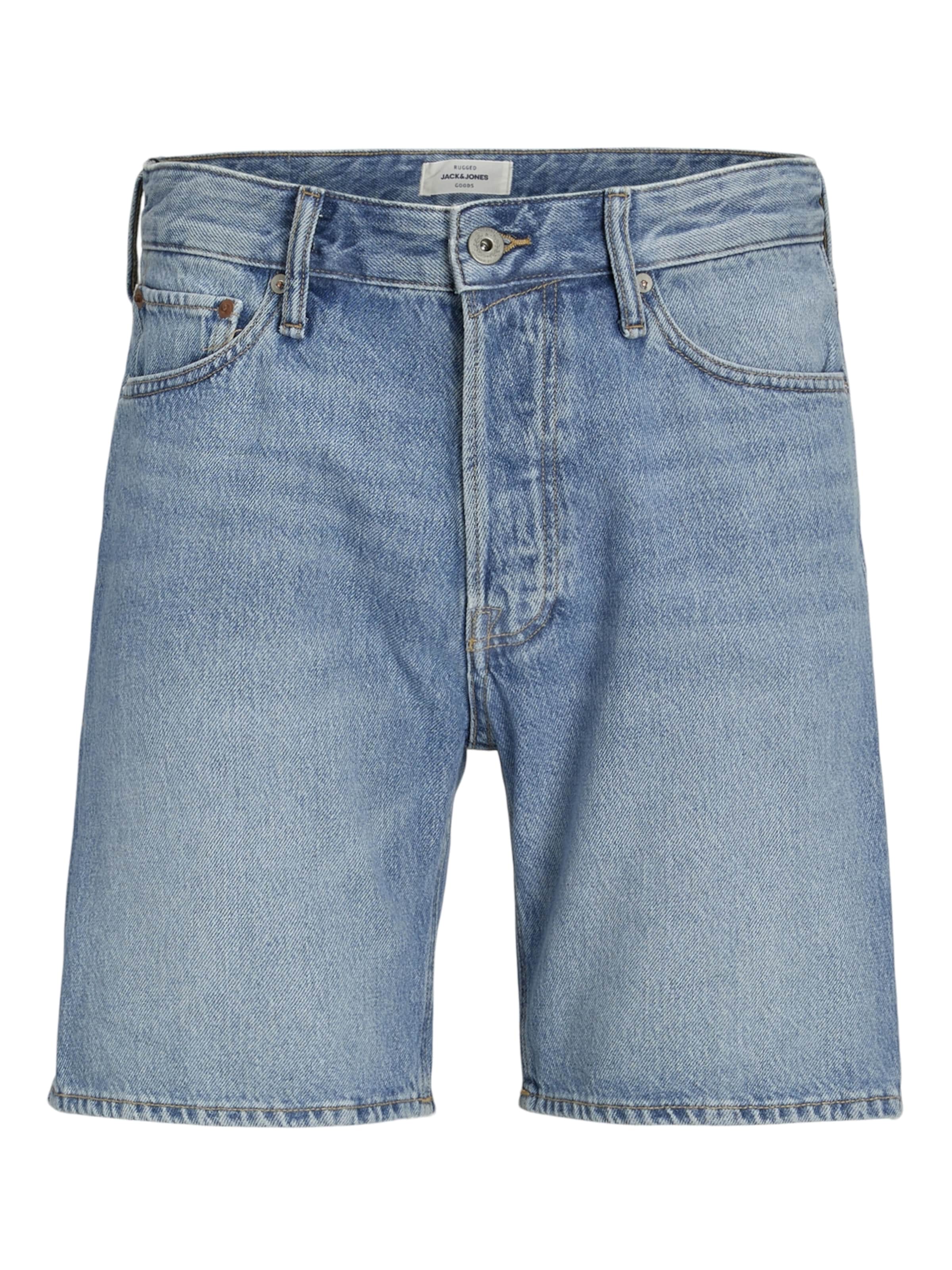 Largi Jeans 'Jjichris Jjcooper' de la JACK & JONES pe albastru: față