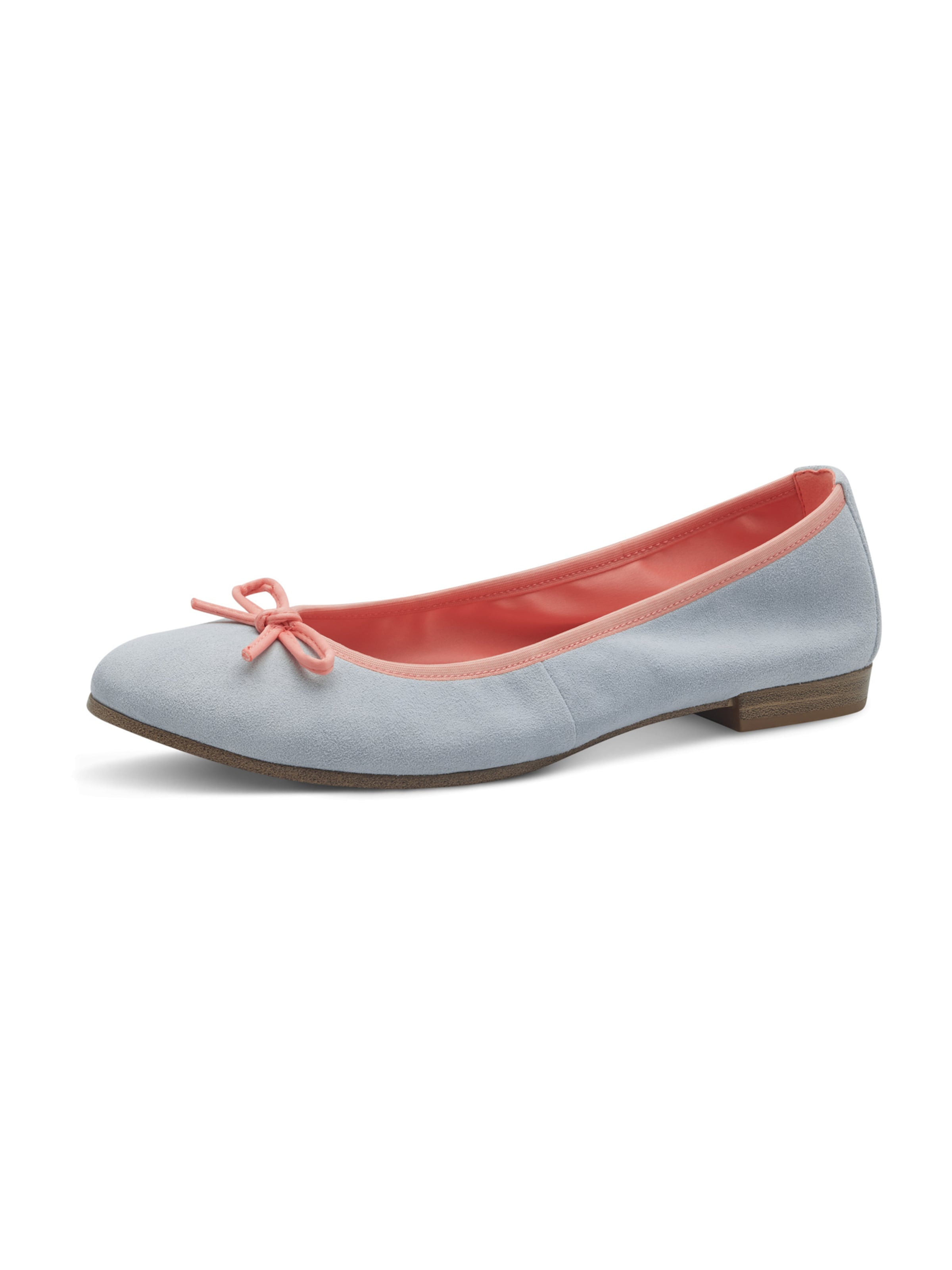 Tamaris Ballerina in Blauw: voorkant