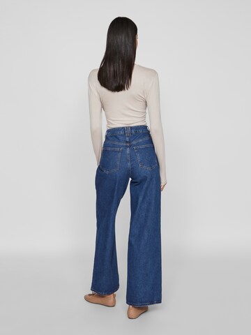 VILA Wide leg Τζιν 'CARLA' σε μπλε