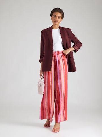 Hailys - Pierna ancha Pantalón 'Hi44lla' en rosa
