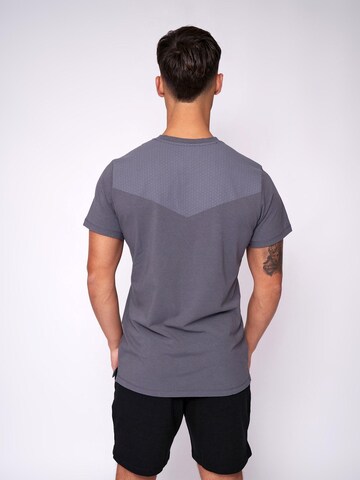 T-Shirt 'Essential Grip T-Shirt' Fortex Fitness en gris