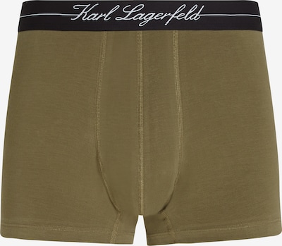 Boxer trumpikės iš Karl Lagerfeld, spalva – alyvuogių spalva / juoda, Prekių apžvalga