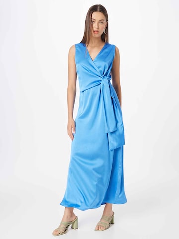 OBJECT فستان سهرة بـ أزرق: الأمام