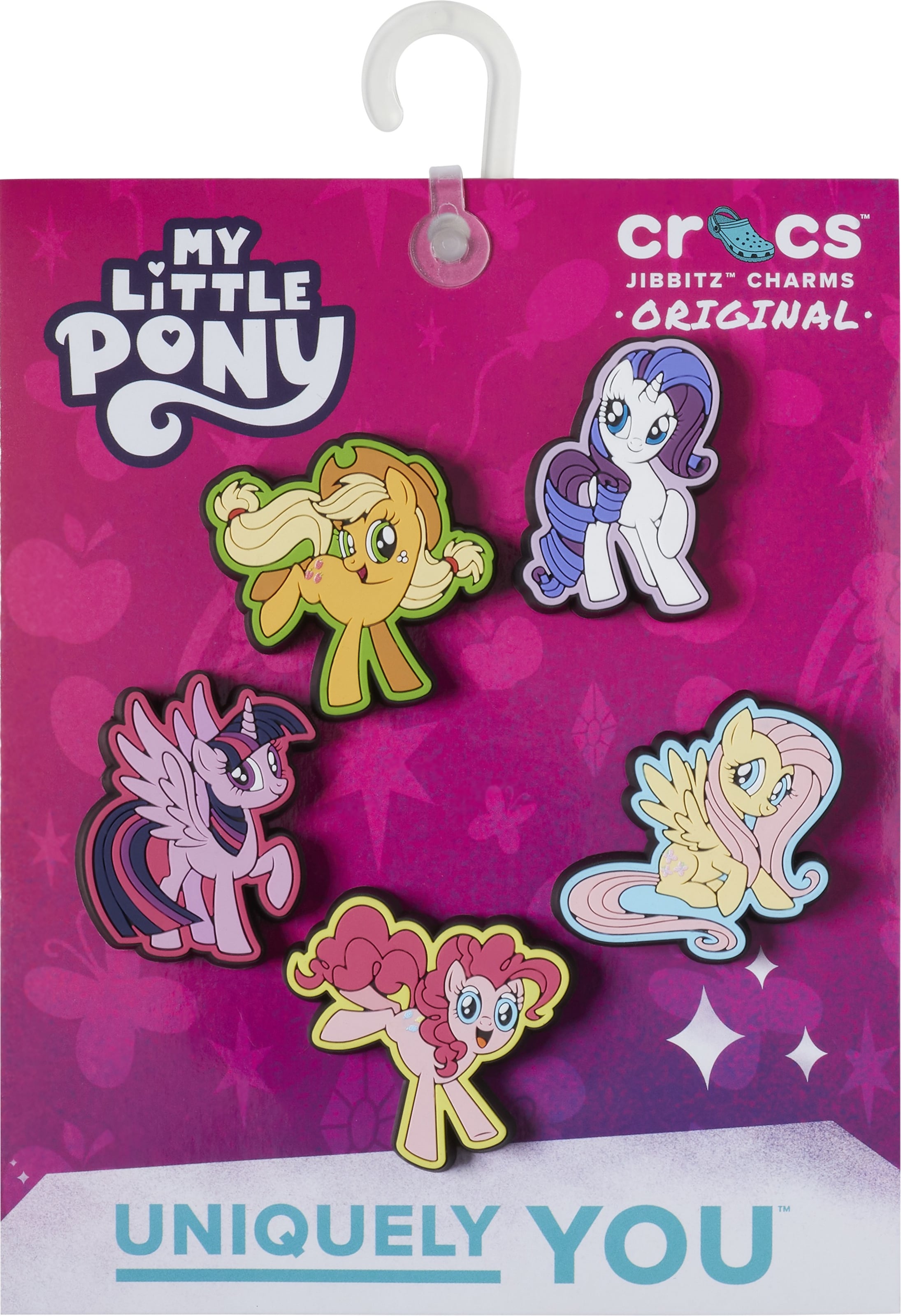 Crocs Shoe Accessories 'My Little Pony' in Mixed colors: front