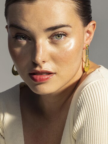 Luxenter Earrings 'Nkara' in Gold