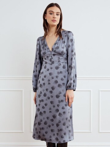 Rochie ' Lilith ' de la Noella pe albastru: față