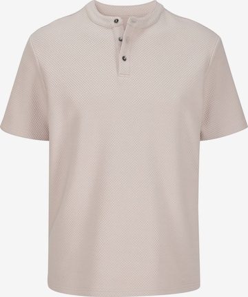 JOHN DEVIN T-Shirt in Beige: Vorderseite