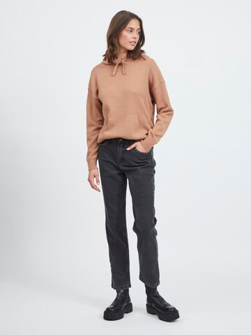 VILA Sweater 'Mesina' in Brown