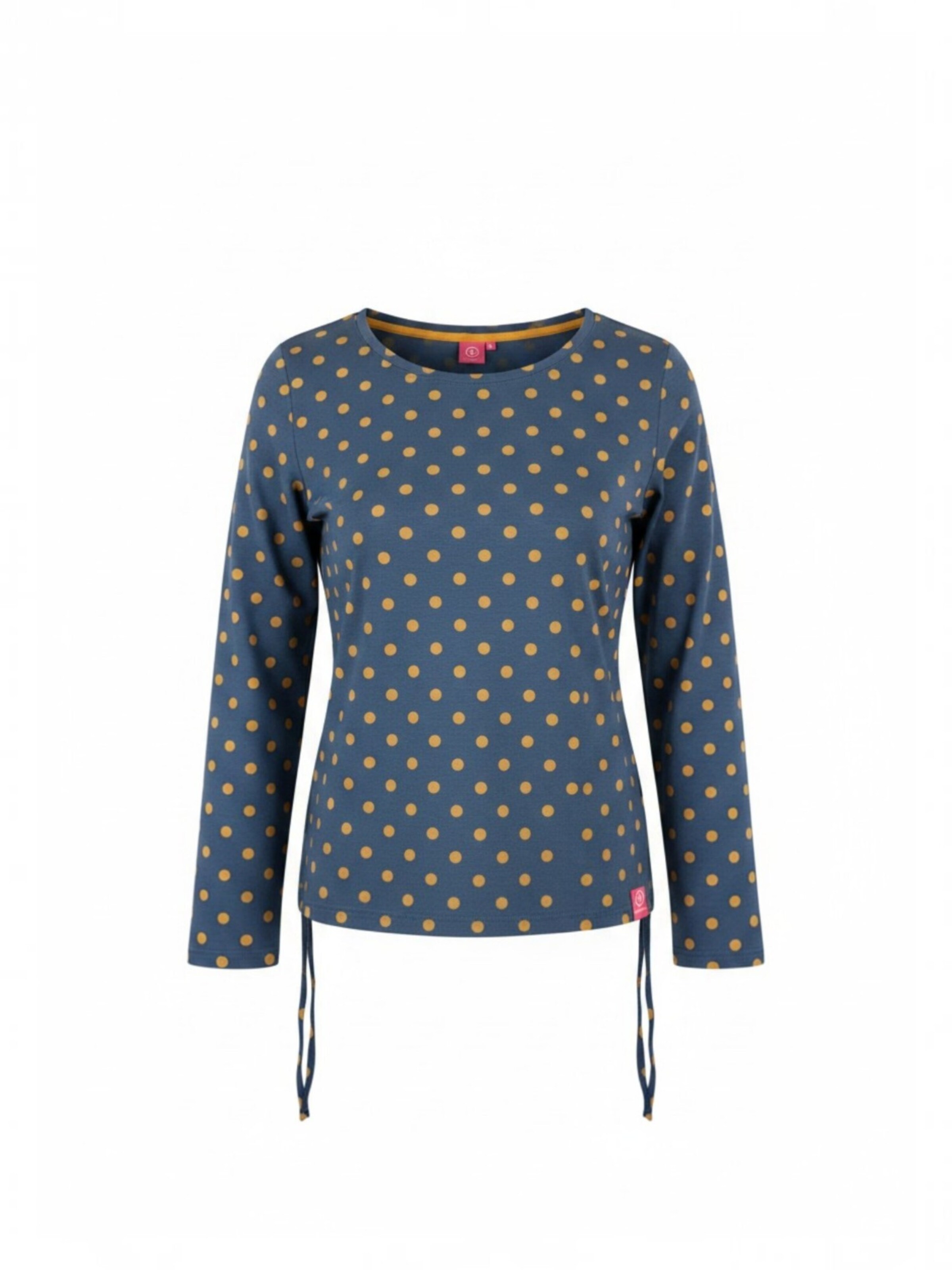 salzhaut Shirt 'Svea' in XS in de kleur Saffier / Mosterd, Productweergave