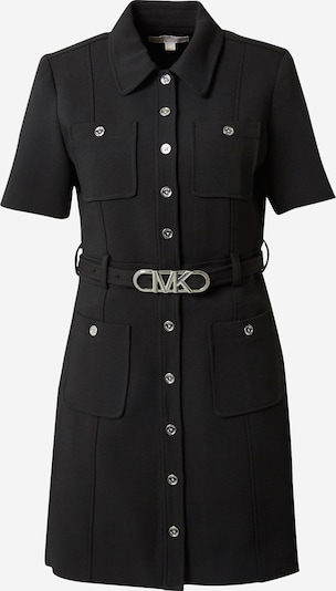 MICHAEL Michael Kors Robe-chemise en noir / argent, Vue avec produit