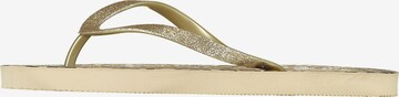 Hailys Flip-Flops 'Mili' i beige: forside