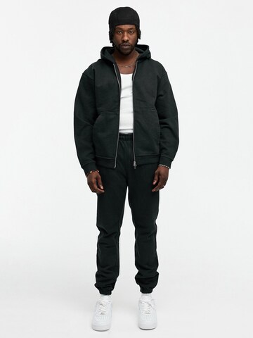 Daily Cotton Sweatjacke 'DCBEND'‌‌‌‌‌‌‌‌‌ in Schwarz