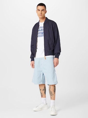 Hailys Men Between-season jacket 'Baker' in Blue