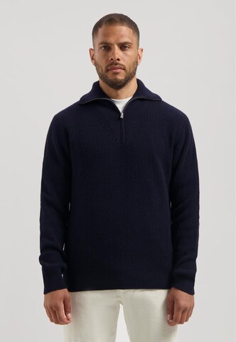 Pull-over 'Stefan' Dstrezzed en bleu : devant