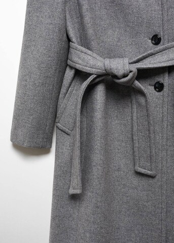 MANGO Between-Seasons Coat 'Sirenita' in Grey