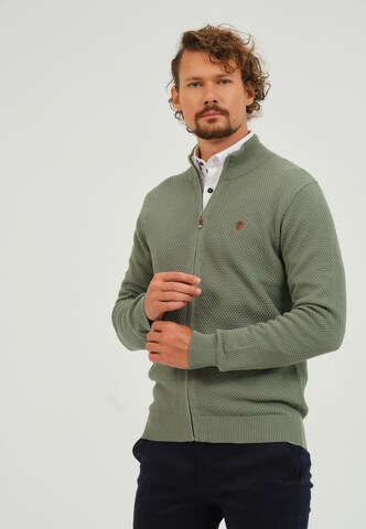 Giorgio di Mare Knit cardigan in Green