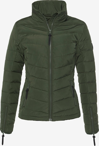 ALPENBLITZ Between-Season Jacket in Green: front