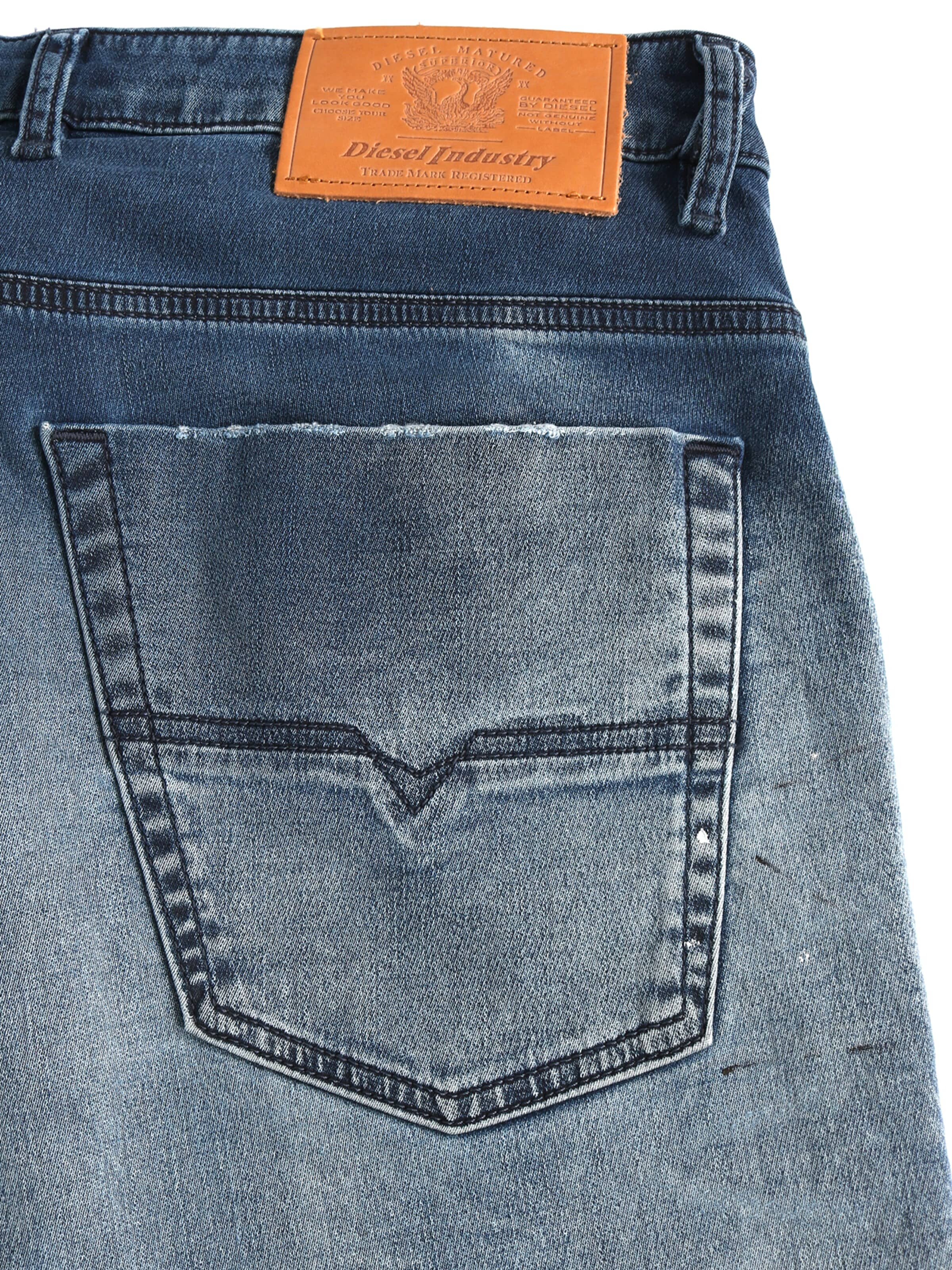 DIESEL - Tapered Calças de ganga 'Superstretch JoggJeans Krooley' em azul