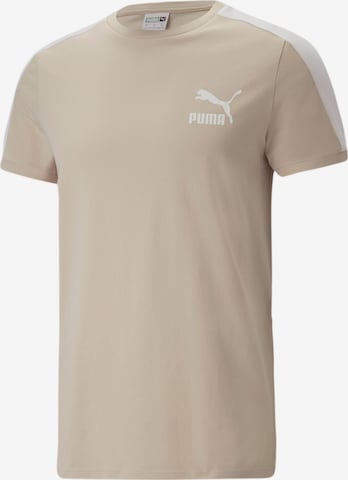 PUMA Tričko – béžová: přední strana