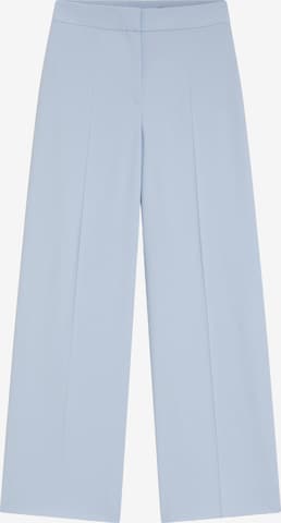 HUGO Wide Leg Hose in Blau: Vorderseite