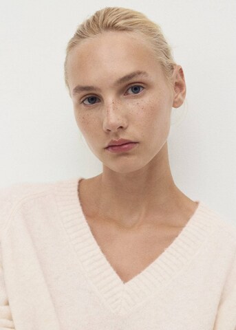 MANGO Sweater 'Camilov' in White