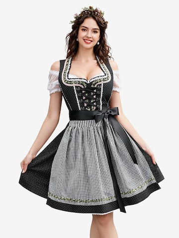 KoJooin Dress in Black: front