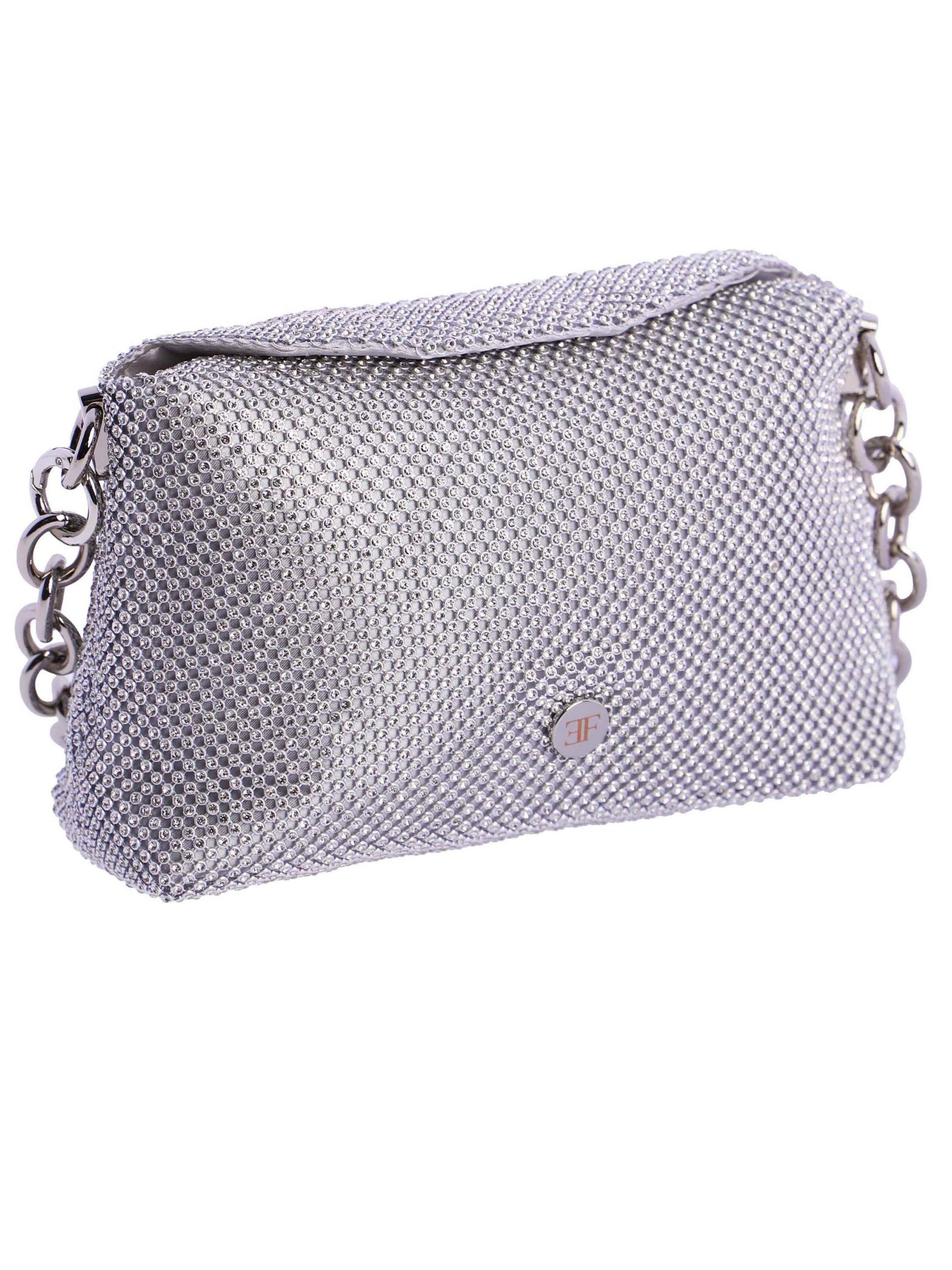 eferri - Bolso de hombro en plata