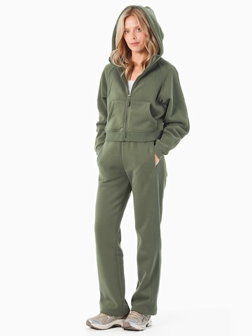 Organication Sweatjacke in Grün