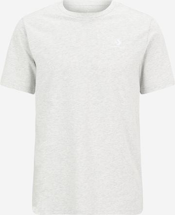 T-Shirt CONVERSE en gris : devant