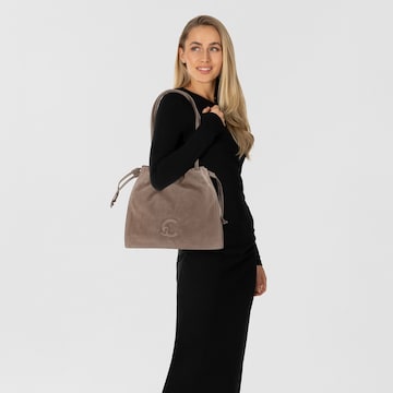 Sac bandoulière 'Dulse' Coccinelle en marron