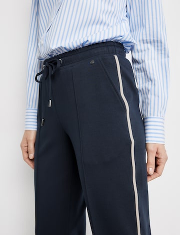 GERRY WEBER Štandardný strih Plisované nohavice - Modrá