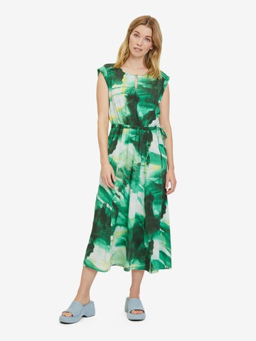 Cartoon Summer Dress in Green: front