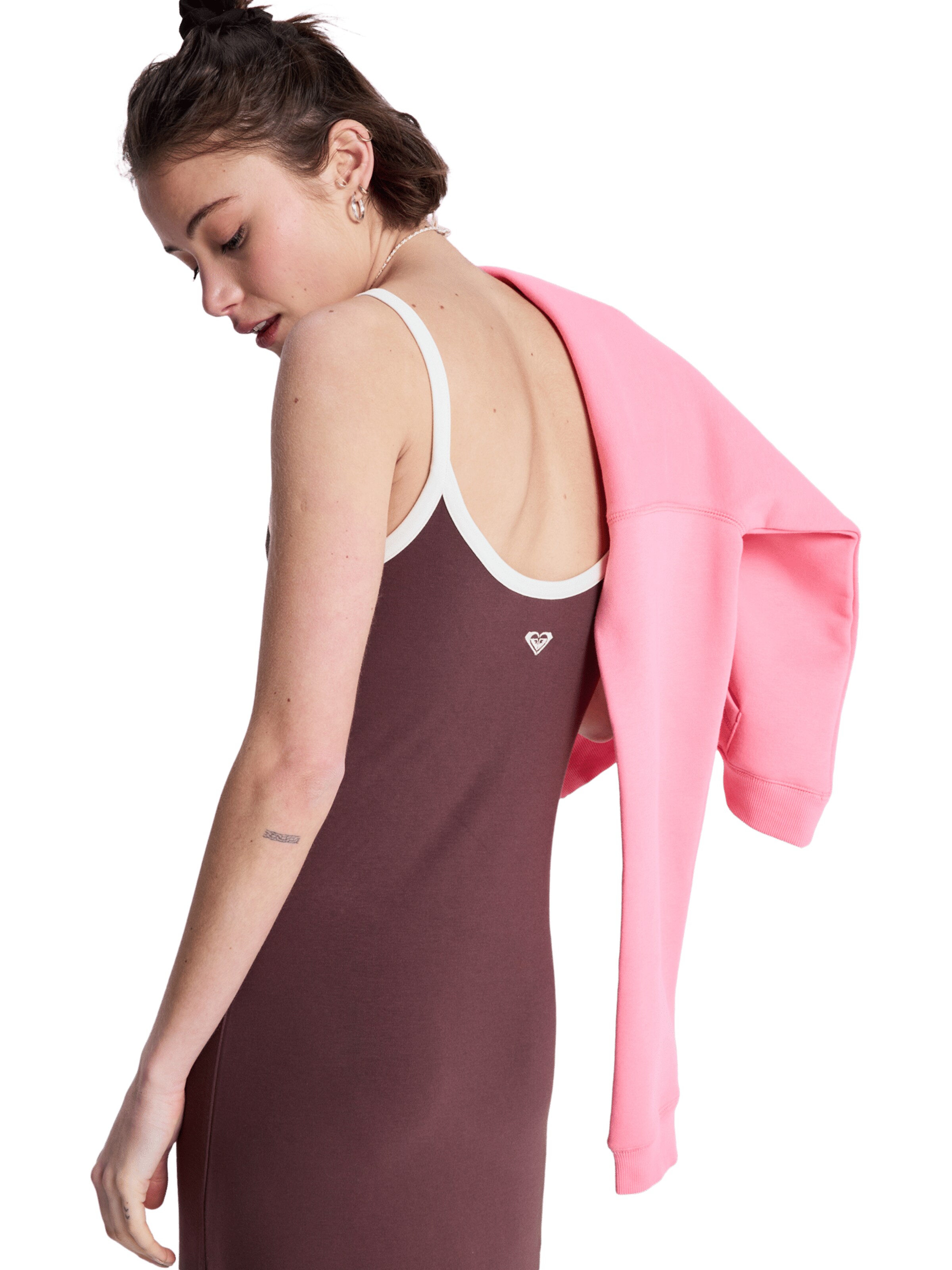 ROXY - Vestido de praia 'Sugar Sands' em vermelho