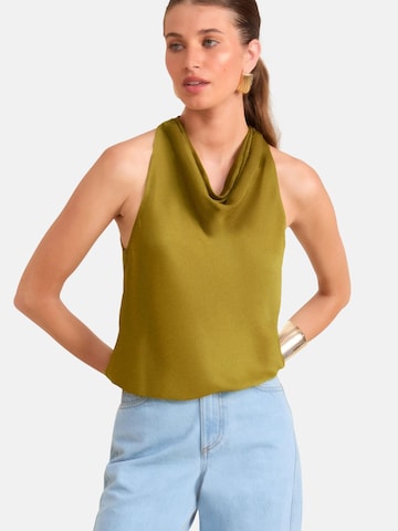 Chemisier Friends Like These en vert : devant