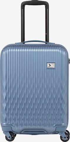 Pack Easy Trolley ' Flow ' in Blue: front