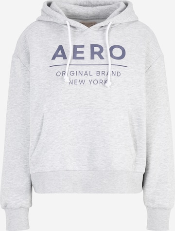 AÉROPOSTALE Sweatshirt in Grey: front