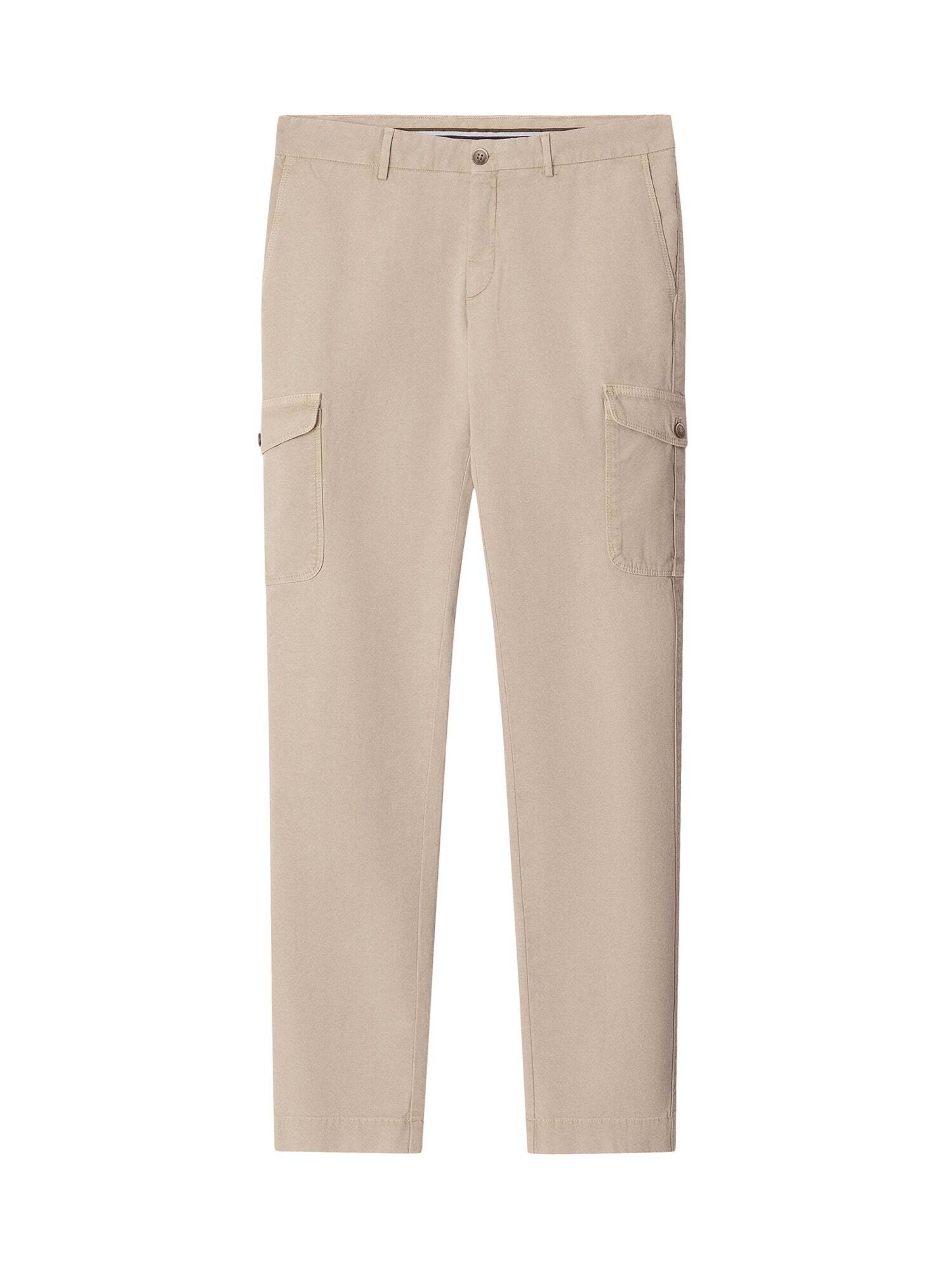 Hackett London Regular Hose ' DEVON' in Beige: Vorderseite