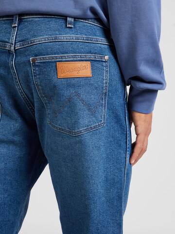 WRANGLER regular Jeans 'FRONTIER' i blå
