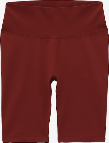 Skinny Pantalon de sport Aim'n en orange : devant