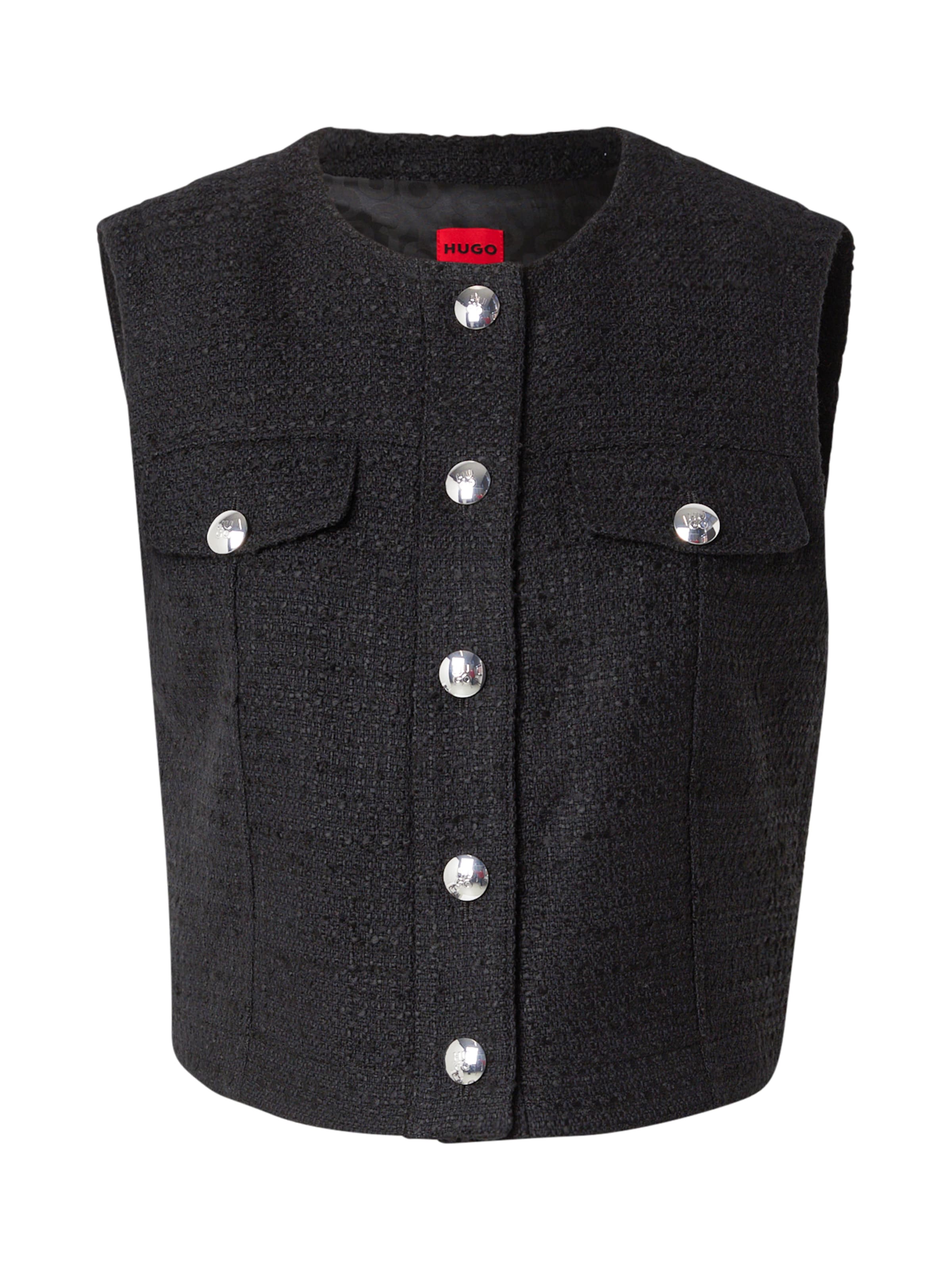 Vestă 'Anoukari 1' de la HUGO pe negru: față