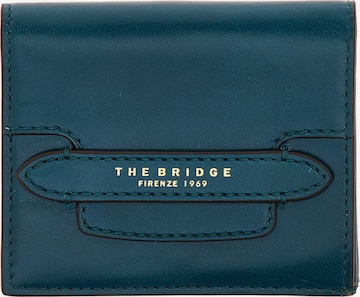 The Bridge Wallet in Blue: front