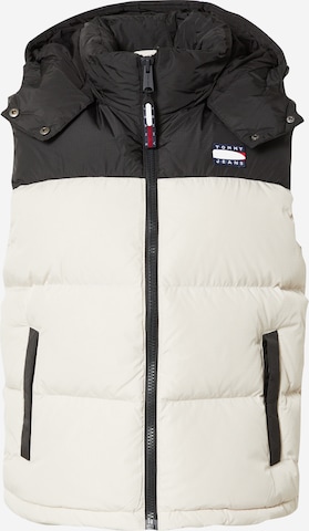 Tommy Jeans Weste 'Alaska' in Beige: predná strana