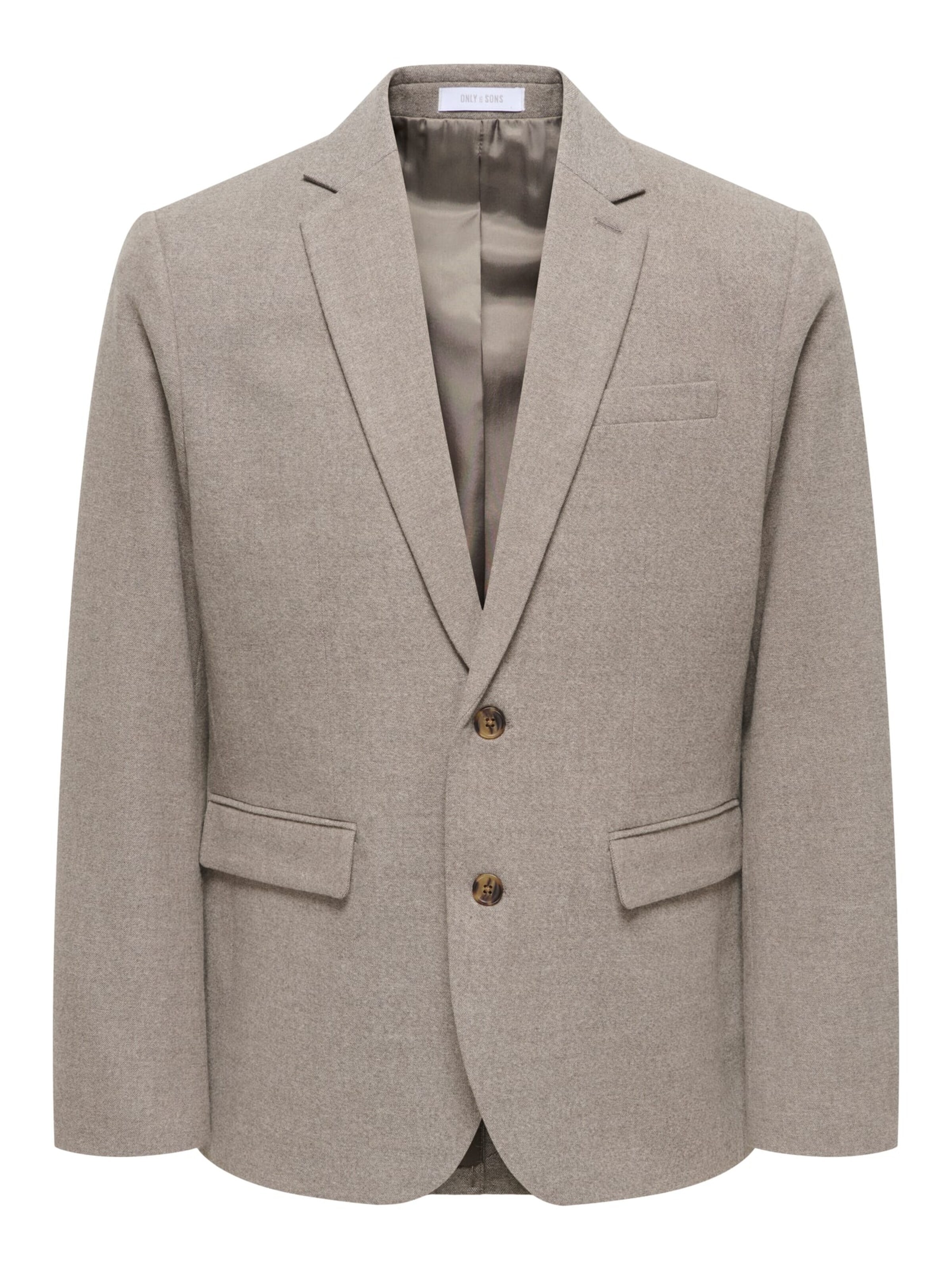 Only & Sons Colbert 'Stan' in Beige: voorkant
