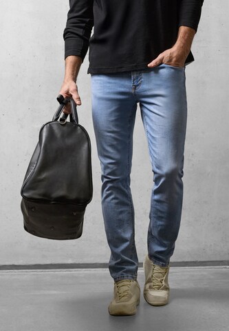 Street One MEN Slim fit Jeans in Blue: front