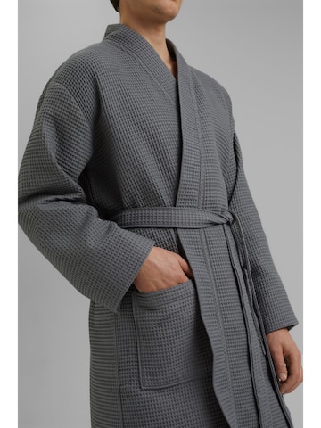 ESPRIT Short Bathrobe in Grey