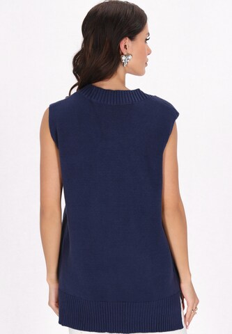 faina - Jersey en azul