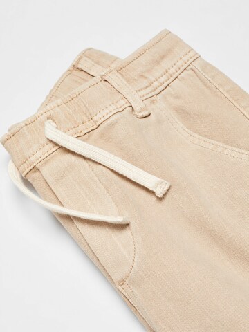 Regular Pantalon 'BERMUDA' MANGO KIDS en beige