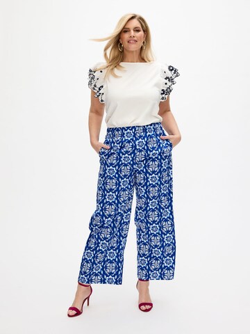 RYC by Angelina Kirsch Bluse in Weiß