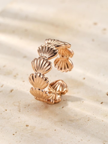 Hey Happiness Ring 'Coastal Shell' in Gold